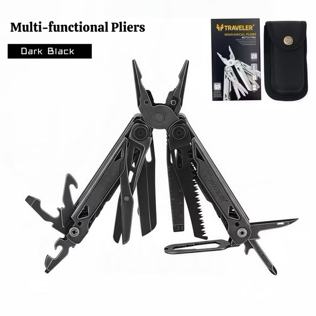 Multi-functional combination pliers, vehicle-mounted multi-functional pliers, combination folding pliers รูปที่ 1