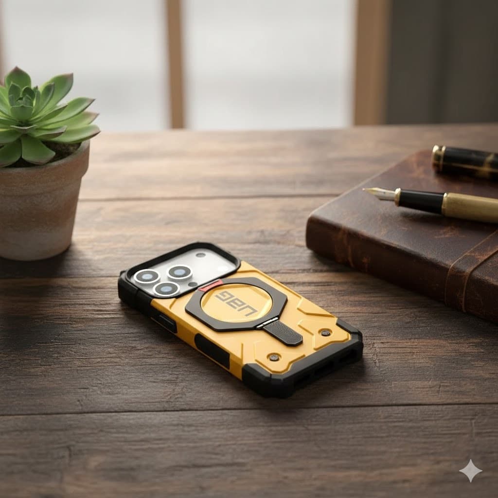 เคส UAG สำหรับ iPhone 12 13 14 15 Pro Max PLUS วงเล็บ แม่เหล็กเคสป้องกันโทรศัพท์มือถือ ป้องกันการตก รูปที่ 5