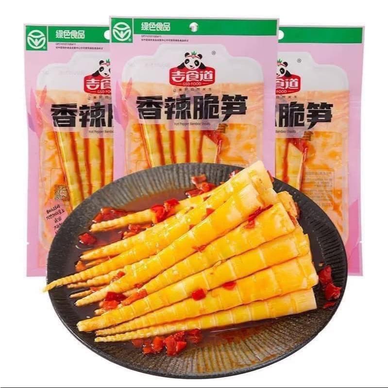 Mala หน่อไม้ หน่อไม้กรอบรสเผ็ด กรอบ อร่อย 60g รูปที่ 4
