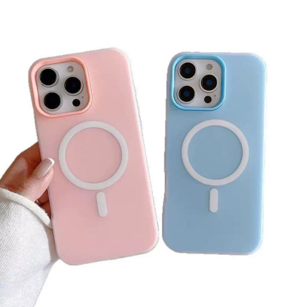 เคสมือถือ สำหรับ OPPO A6 A6X A3pro A5Pro A6Pro A5X A78 A58 A57 A53 สีพื้น2ชั้น #2S-M รูปที่ 8