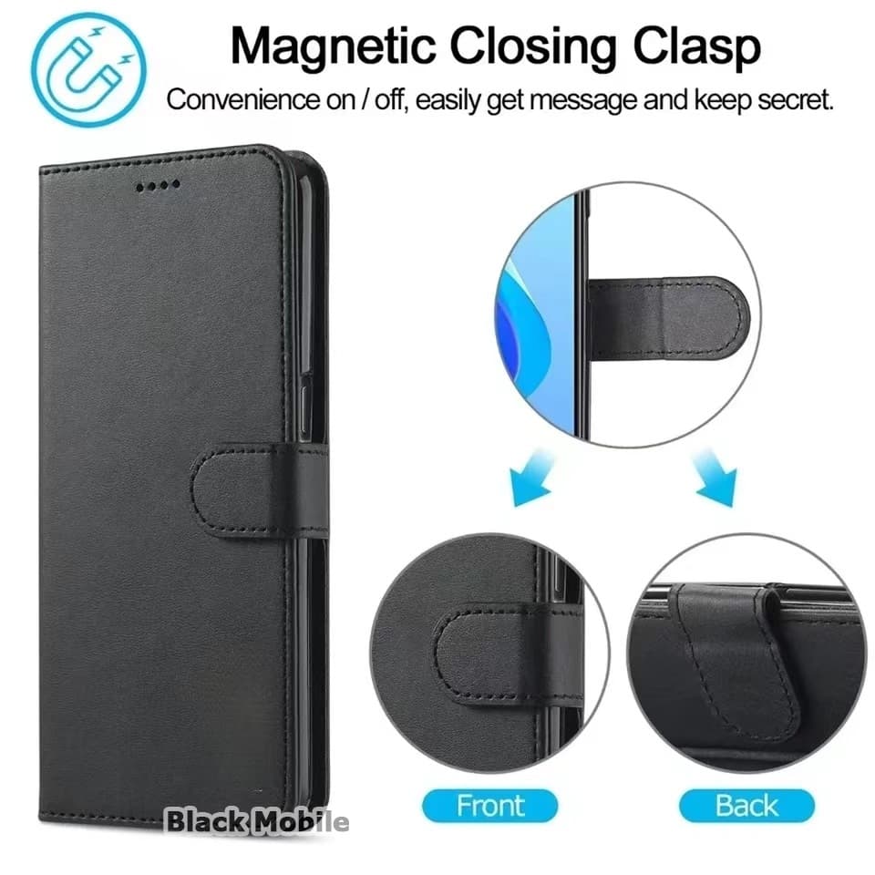 เคส กระเป๋า มีแม่เหล็ก สำหรับ OPPO A6C 4G/A6S 5G/A6T A6TPro A6 A6X A6Pro A5 A5X A5Pro A3 A3X A3Pro A38/A18 A57 A77S A5i รูปที่ 3