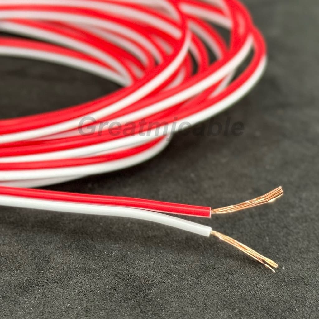 สายไฟคู่DC 12V 24V สีแดง ทองแดงแท้ ขนาด24AWG อย่างดี รูปที่ 5