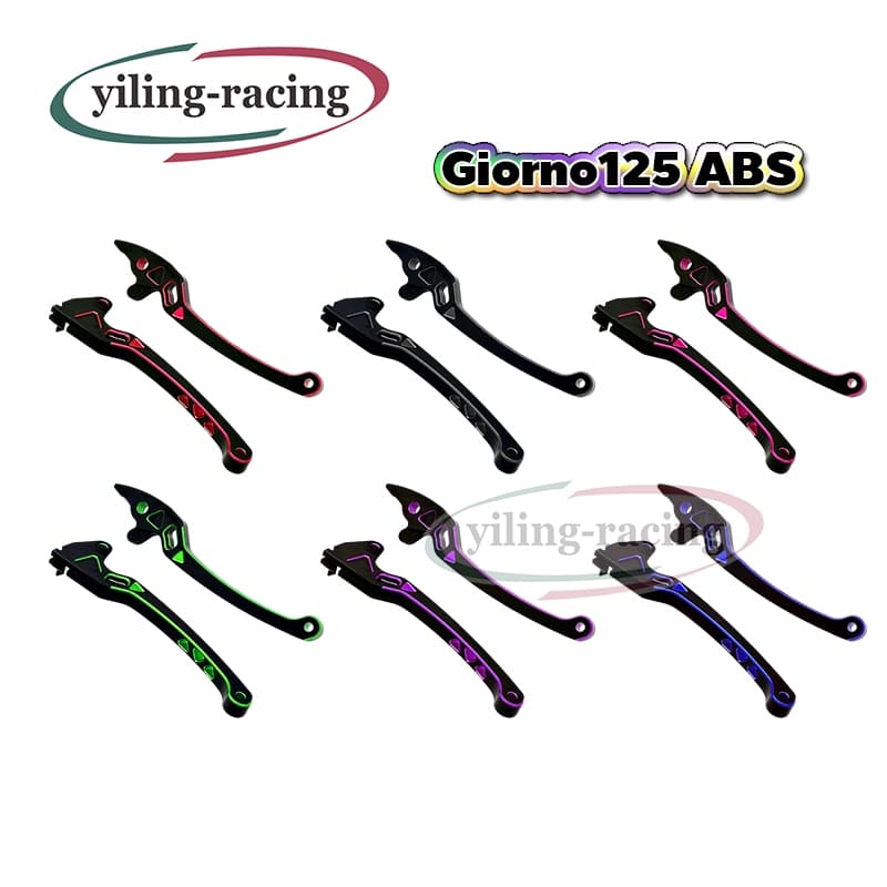 มือเบรค สำหรับ  GIORNO 125 + ABS มือเบรคทูโทน ของแต่งราคาถูก พร้อมส่ง (1คู่)