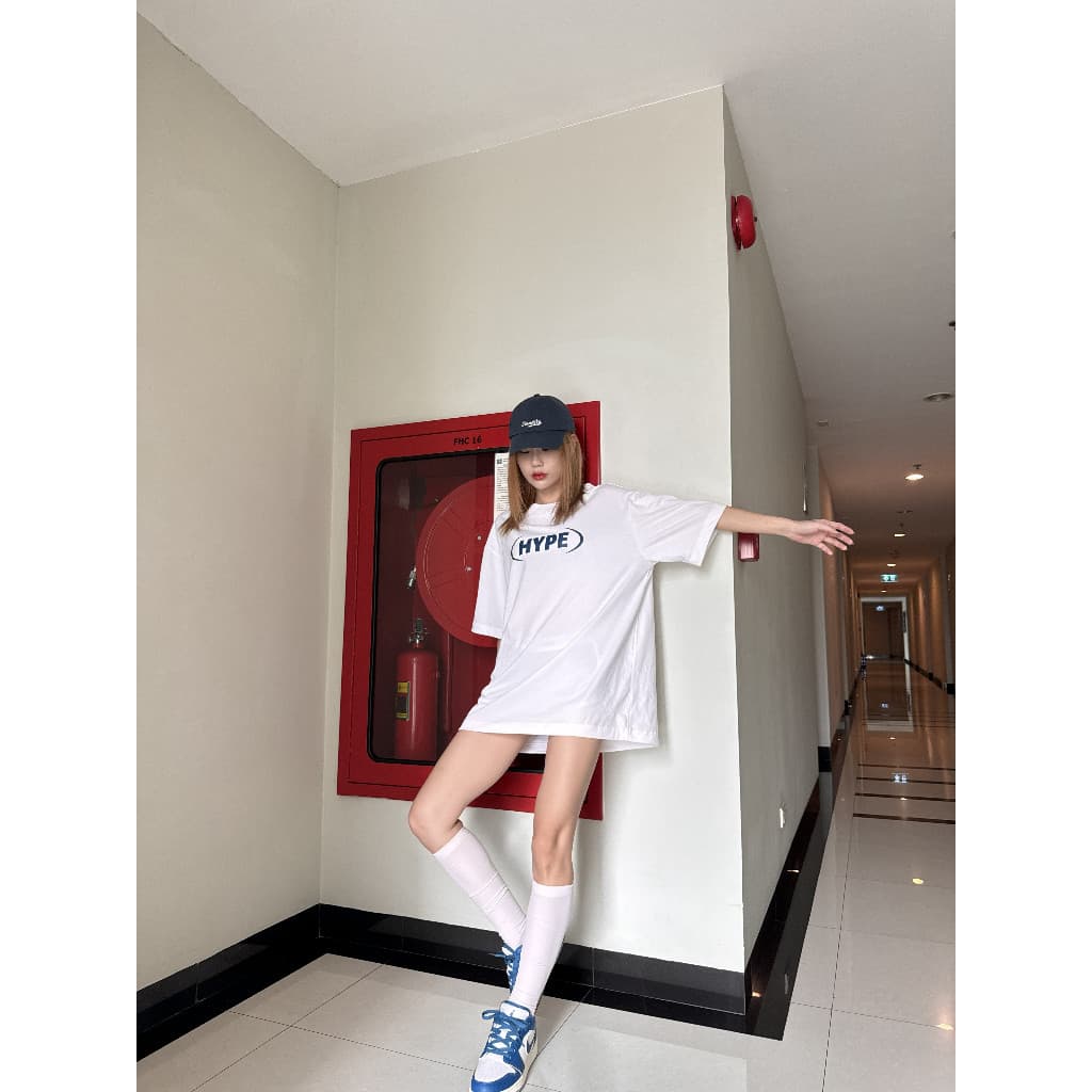 Hype It - Maxi Hype Logo Collection T-shirts เสื้อยืดแขนสั้นทรง Oversized แบรนด์ Hype It รูปที่ 6