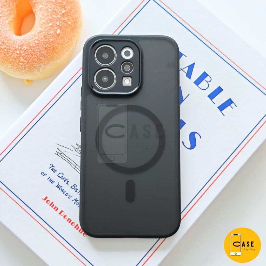 เคส Vivo V70 / V70 FE เคสแม่เหล็ก กันกระแทก ฝาหลังแข็ง ส่งจากไทย Frosted Case รูปที่ 3