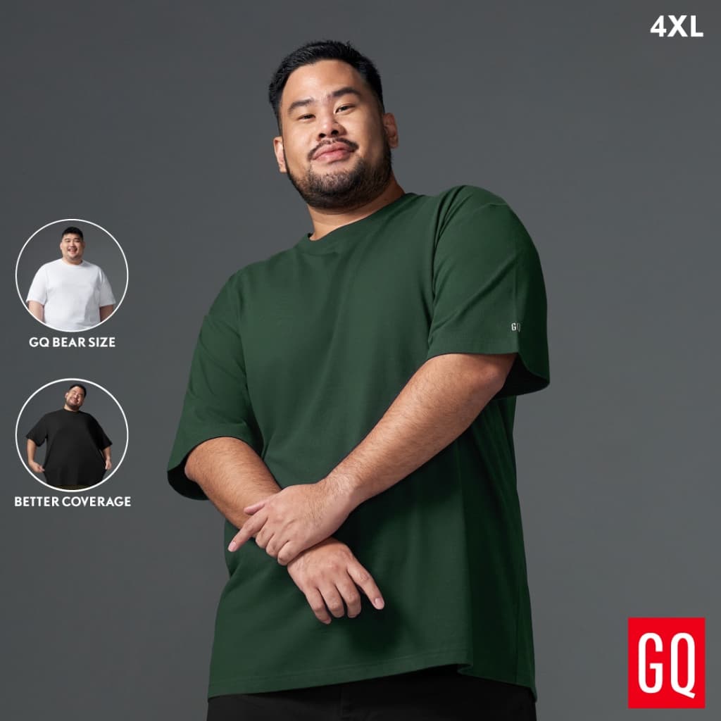 GQ Bear Size T-Shirt เสื้อยืดไซซ์ใหญ่ ดูแลง่าย ยับยาก  (plus size)
