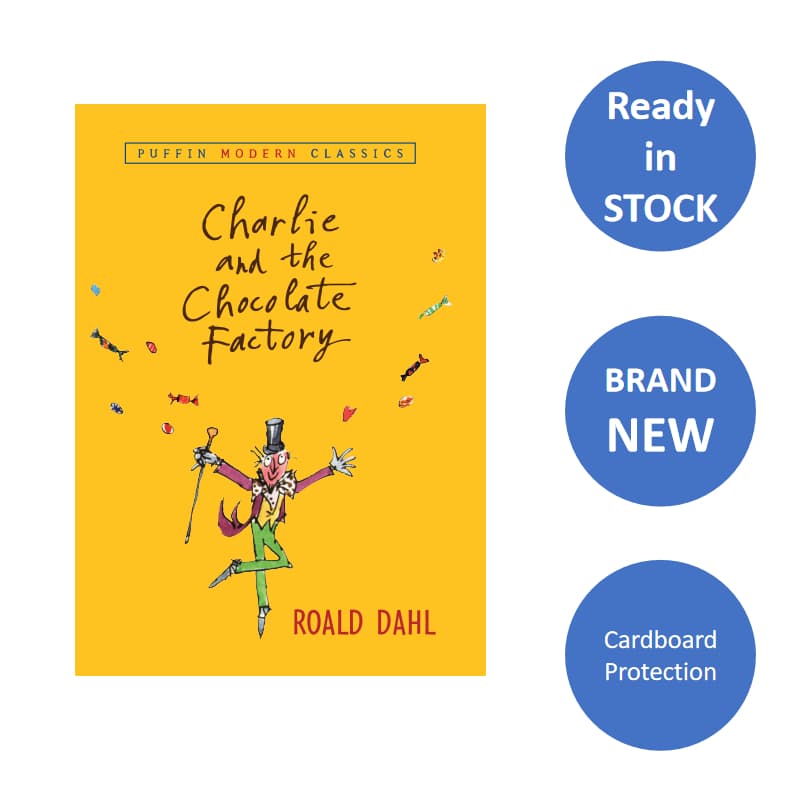 Charlie and the Chocolate Factory English Paperback รูปที่ 1
