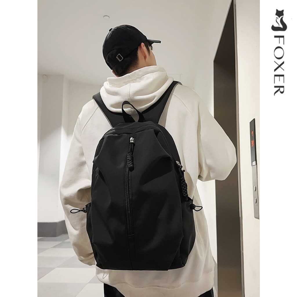 FOXER กระเป๋าเป้สะพายหลังอเนกประสงค์ กระเป๋านักเรียน Unisex คุณสมบัติกันน้ำ กระเป๋าเป้สะพายหลังสำหรับท่องเที่ยว รูปที่ 1