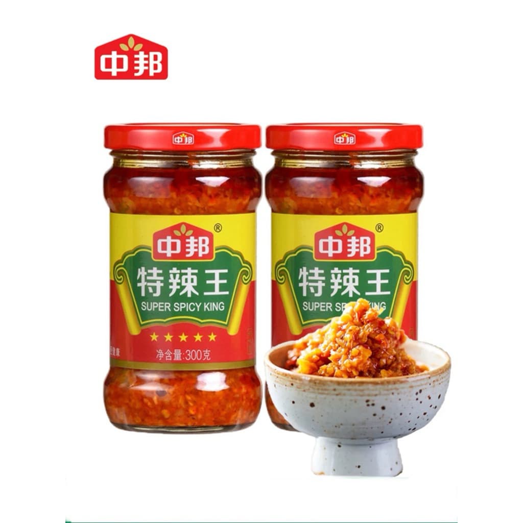 ซอสพริกกระเทียม ซอสพริก แบบเผ็ด 300g พร้อมทาน ทานกับข้าวเปล่า ยำบะหมี่ ใช้ผัดผัก พริก กระเทียม รูปที่ 1