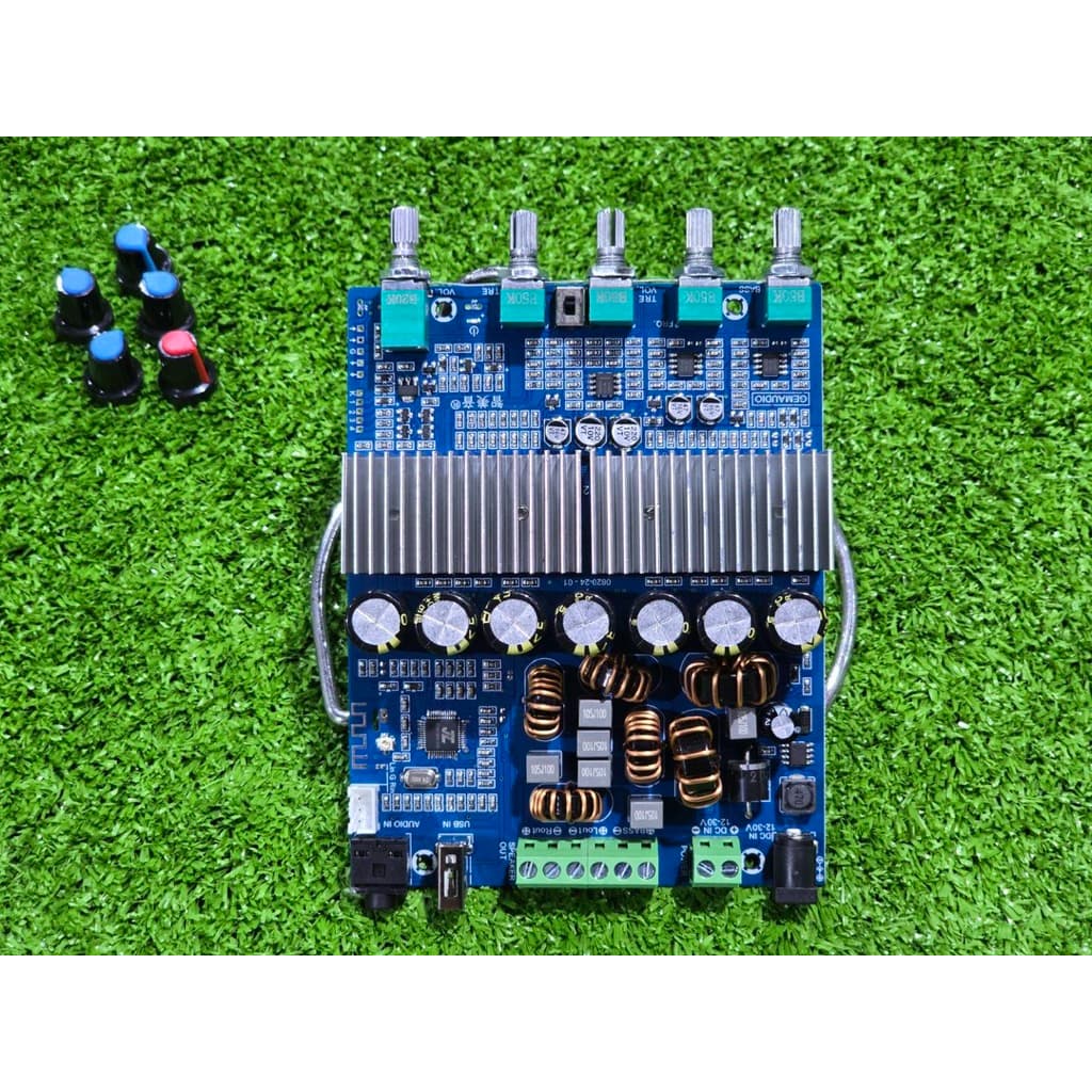 แอมป์จิ๋ว 2.1 GEMAUDIO M60 วอลุ่มเดิม **ของแท้** 100w+100w+200w​ แอมป์ บลูทูธ​ diy รูปที่ 8