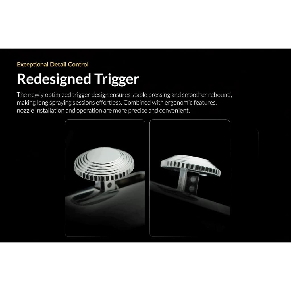 Gaahleri Advanced Seeker โมเดลใหม่ปี 2026 แอร์บรัชพ่นสีโมเดล 0.3 & 0.5mm พ่นละเอียด คุมง่าย สำหรับผู้เริ่มต้นและมือโปร รูปที่ 6