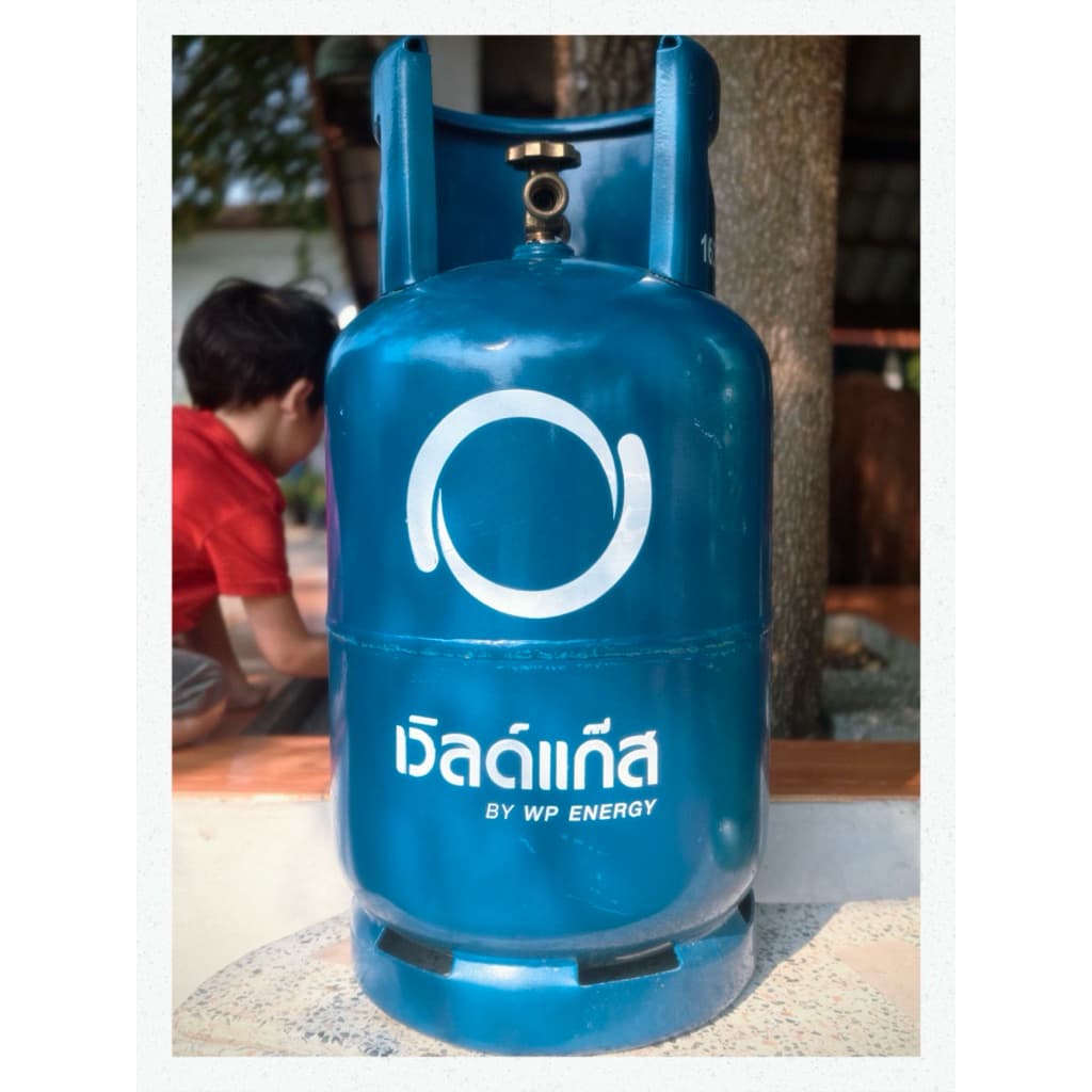 ถังแก๊ส ใหม่ซ่อมสี สภาพเหมือนใหม่แกะกล่อง 4kg 15kg รูปที่ 5
