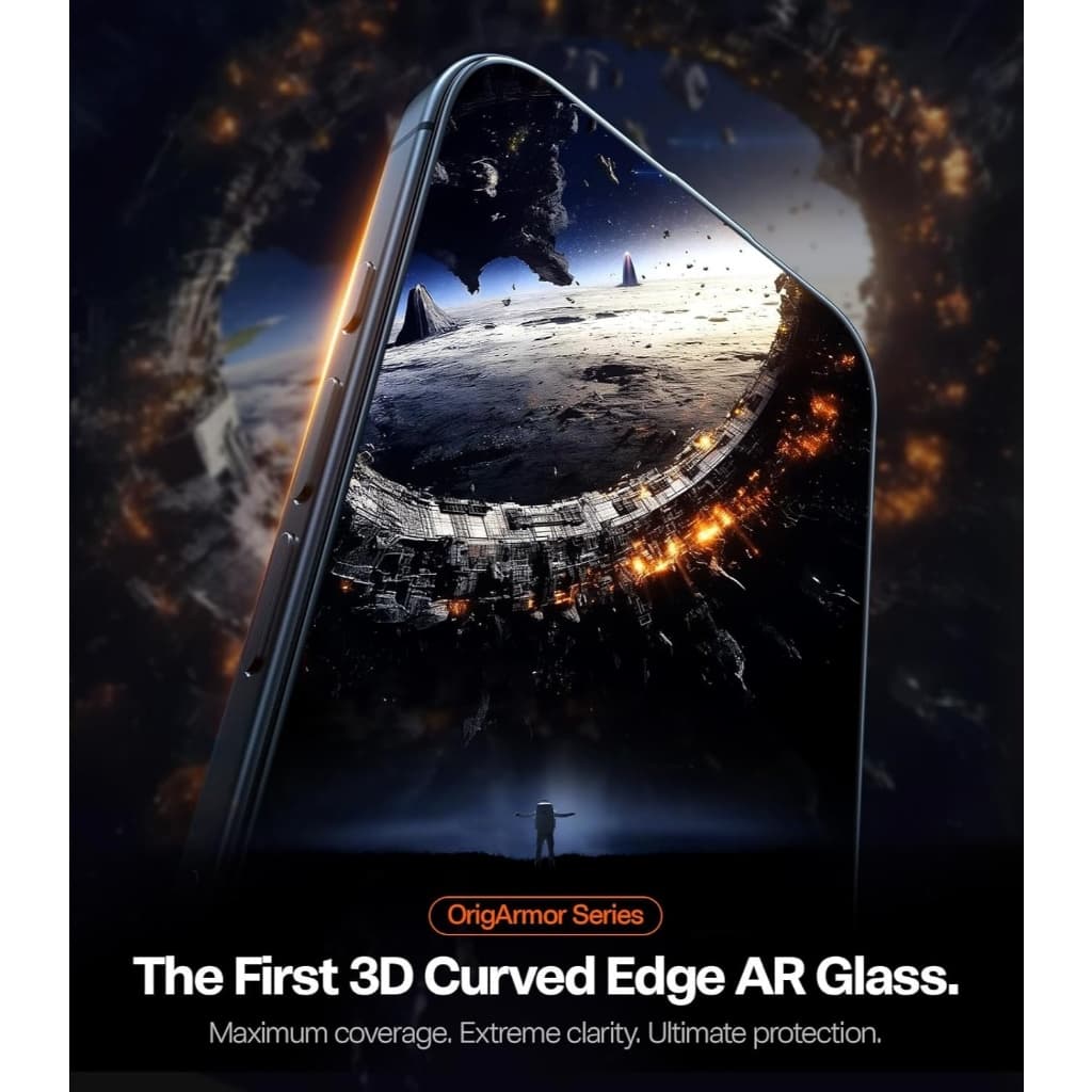 TORRAS ฟิล์มกระจก OrigArmor AR Screen Protector สำหรับ iPhone 17 Pro Max / 17 Pro รูปที่ 9