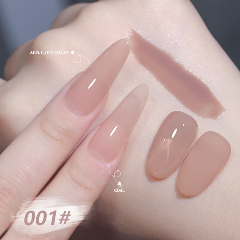 Nawoelite สีทาเล็บเจล สีไซรัป ยาทาเล็บเจล เนื้อบางเบา เกลี่ยง่าย ทนทาน ขึ้นเงาสวย ปลอดสารเคมีอันตราย จากไทย รูปที่ 2