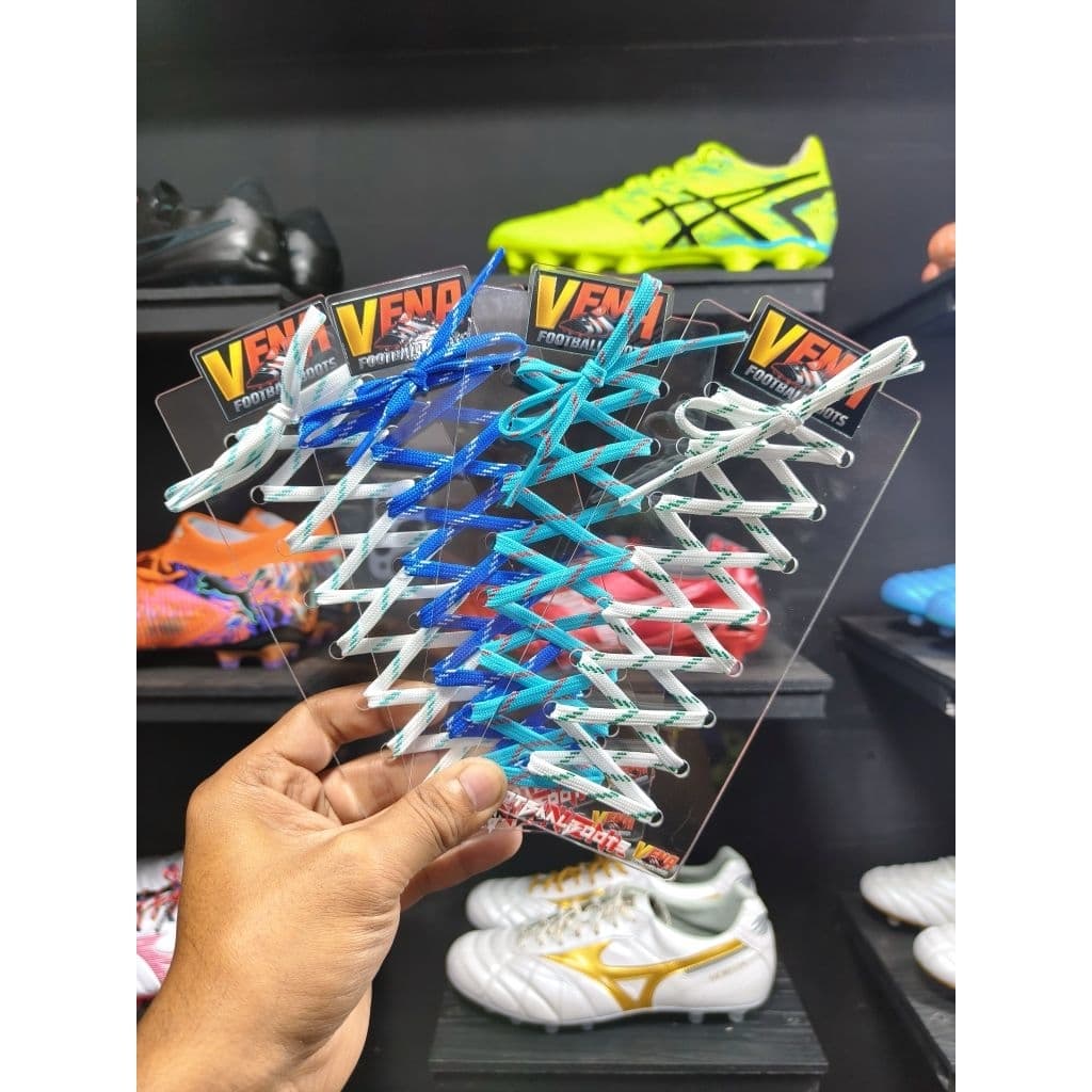 เชือกผูกรองเท้า2026มีให้เลือกมากกว่า40สีความยาว125-145CMขนาด5MMลวดลายสีสันถูกใจวัยรุ่น รูปที่ 9