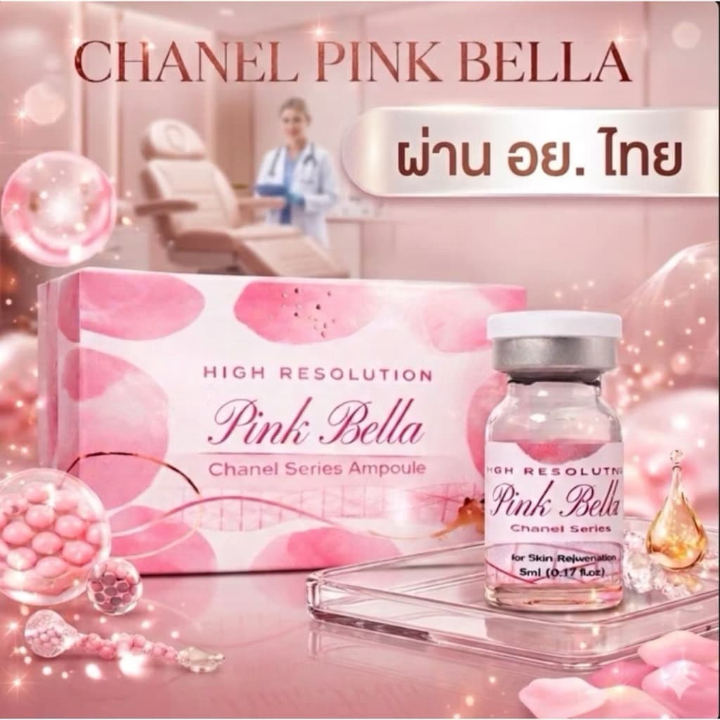 PINK BELLA CHANEL Series Ampoule อย.ไทย เช็คแท้ถูกชัวร์ รูปที่ 3