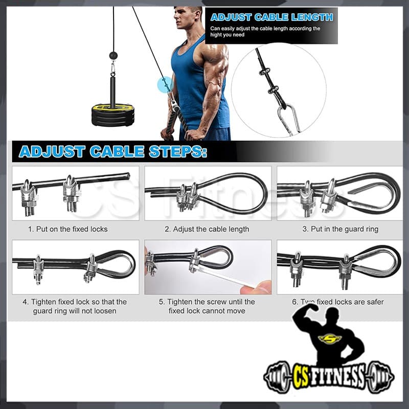 สายสลิงหุ้ม PVC สำหรับ Pulley & Cable machine รูปที่ 9