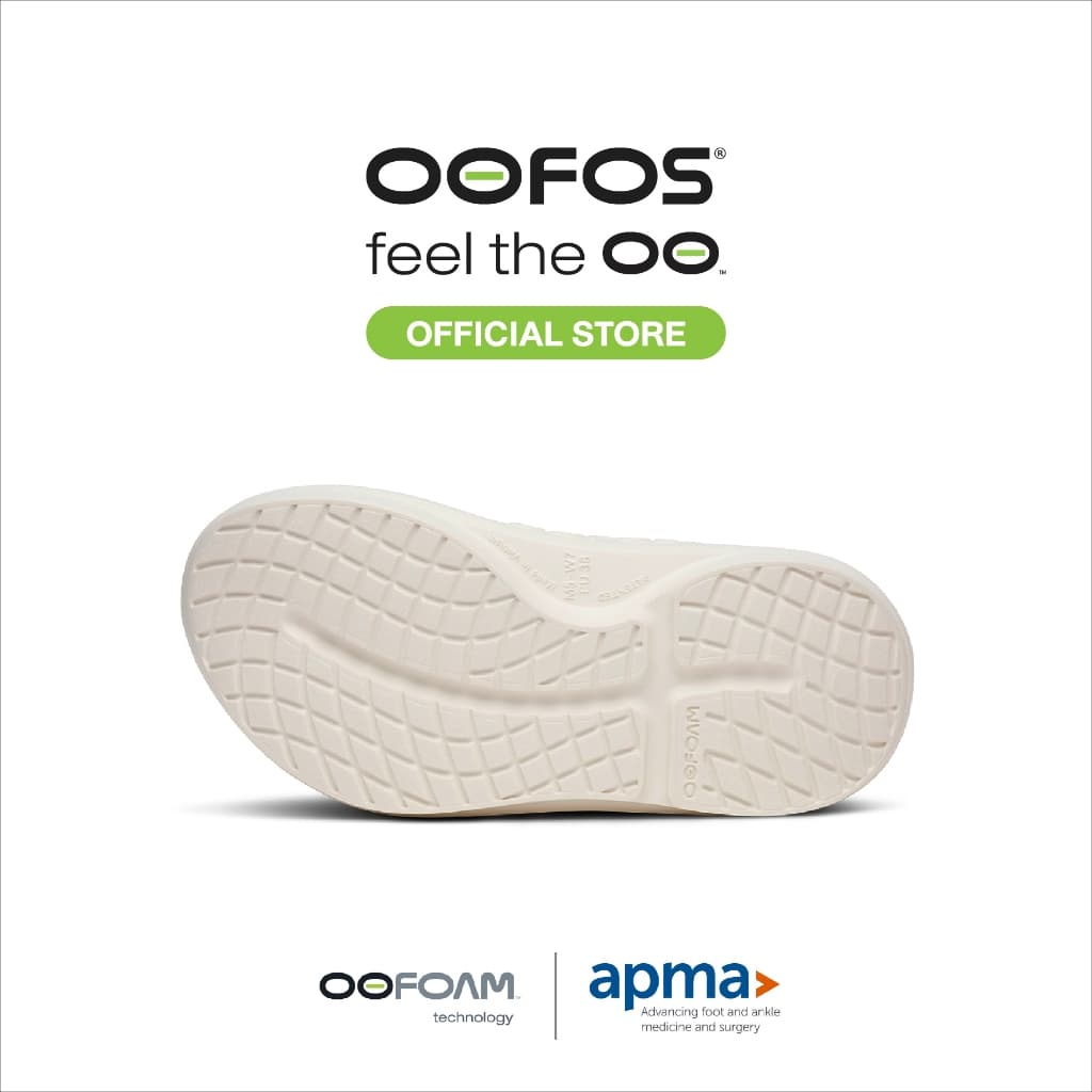 OOFOS OOriginal Plus Chalk รองเท้าเพื่อการฟื้นฟู รูปที่ 9