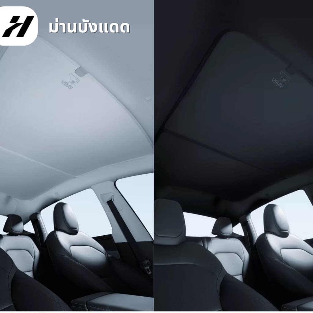 ม่านบังแดด Haloblk -Tesla 3Highland/YJuniper/YL รูปที่ 2