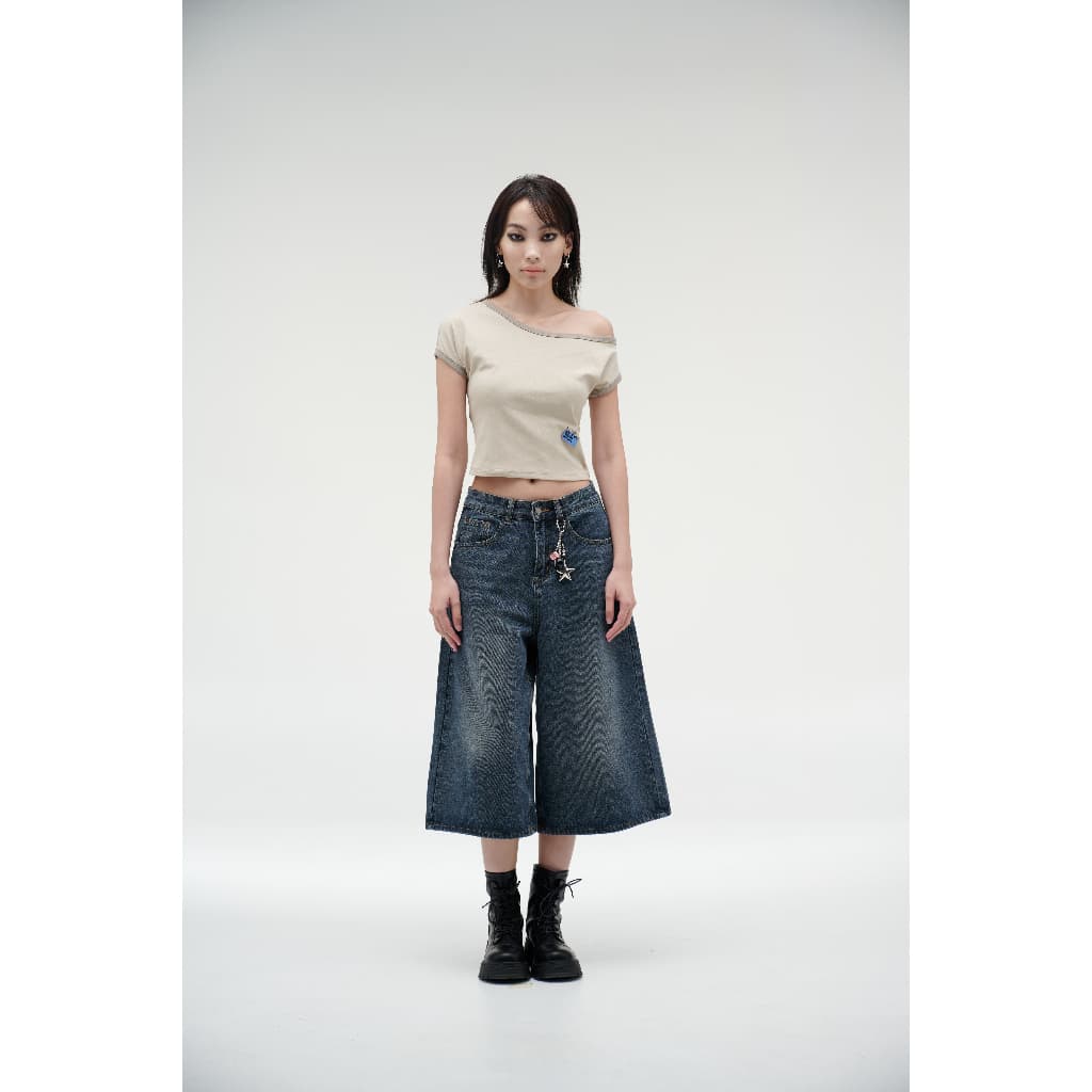 WYN เสื้อยืดแขนสั้นผู้หญิง ทรงสลิม คอกลม YTSZ009 มีให้เลือก 2 สี รูปที่ 5