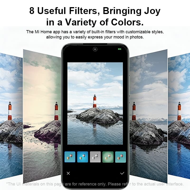 Xiaomi Portable Photo Printer 1S เครื่องพิมพ์ภาพพกพา เครื่องปริ้นรูป ไม่ต้องใช้หมึก รองรับวิดีโอ AR รูปที่ 8