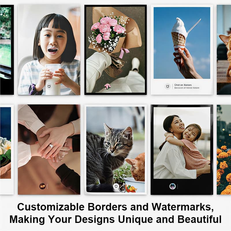 Xiaomi Portable Photo Printer 1S เครื่องพิมพ์ภาพพกพา เครื่องปริ้นรูป ไม่ต้องใช้หมึก รองรับวิดีโอ AR รูปที่ 7