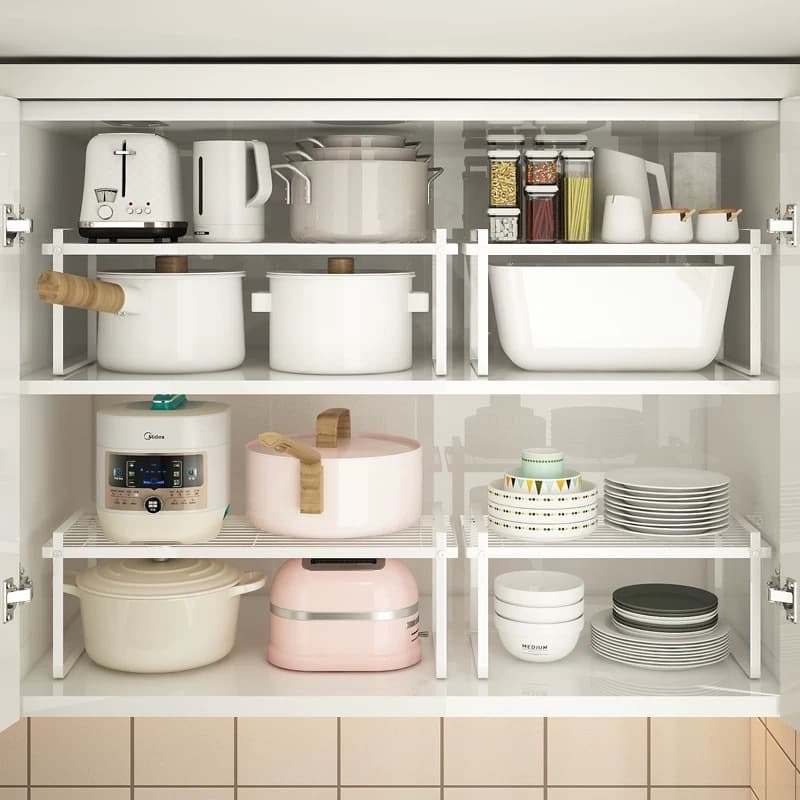 Goody Home ชั้นวางของอเนกประสงค์ 1 ชั้น สำหรับเก็บอุปกรณ์ในครัวต่างๆ รูปที่ 7