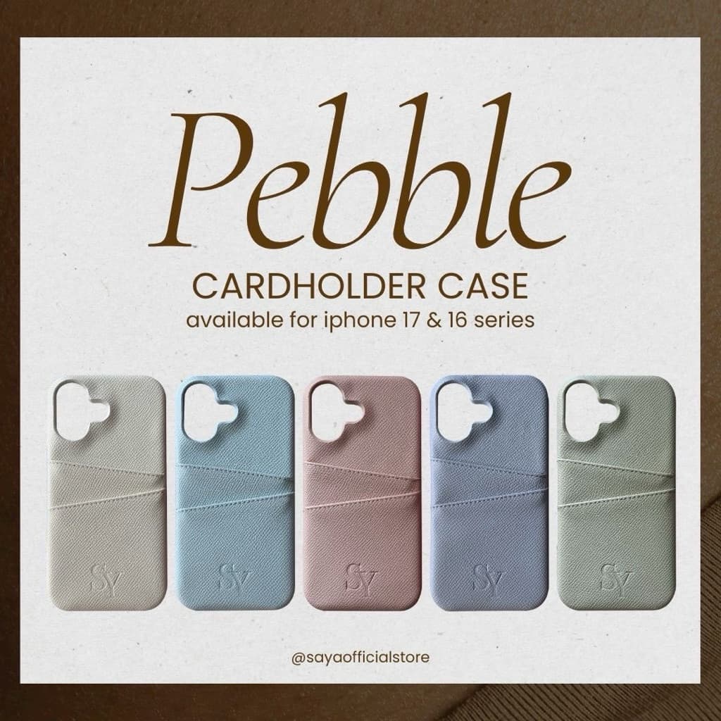 SAYA - Pebble Cardholder Case รูปที่ 1