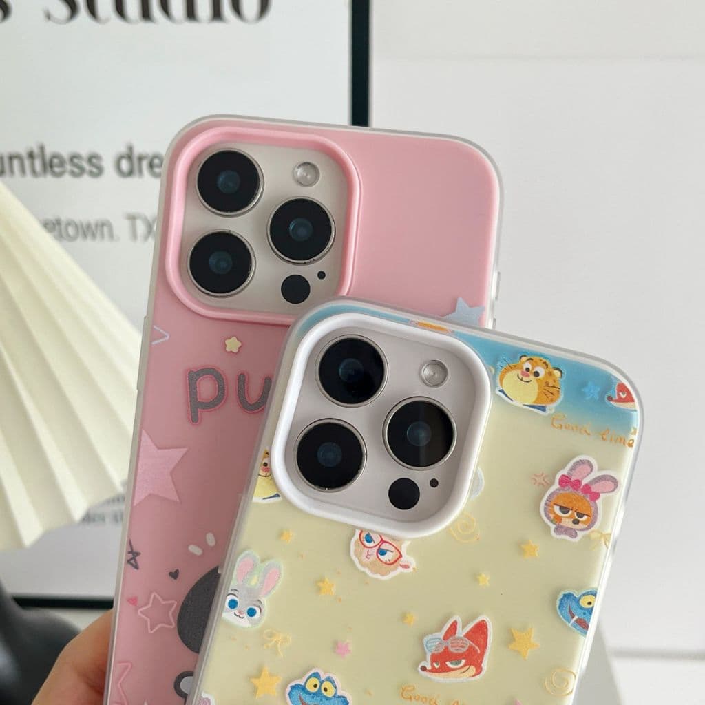 เคสมือถือ สำหรับ OPPO Reno 4 5 6 6z 7z 8z 13 13f 14 14f งานเคส2ชั้น พมพ์ลายการ์ตูน เปิดเลนส์กล้องกันกระเเทก #2s รูปที่ 3