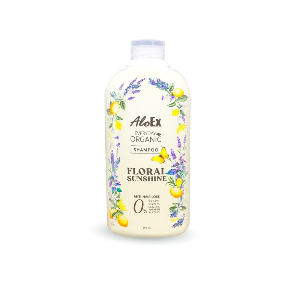 ALOEX EVERYDAY ORGANIC SHAMPOO FLORAL SUNSHINE 395 ml. รูปที่ 1