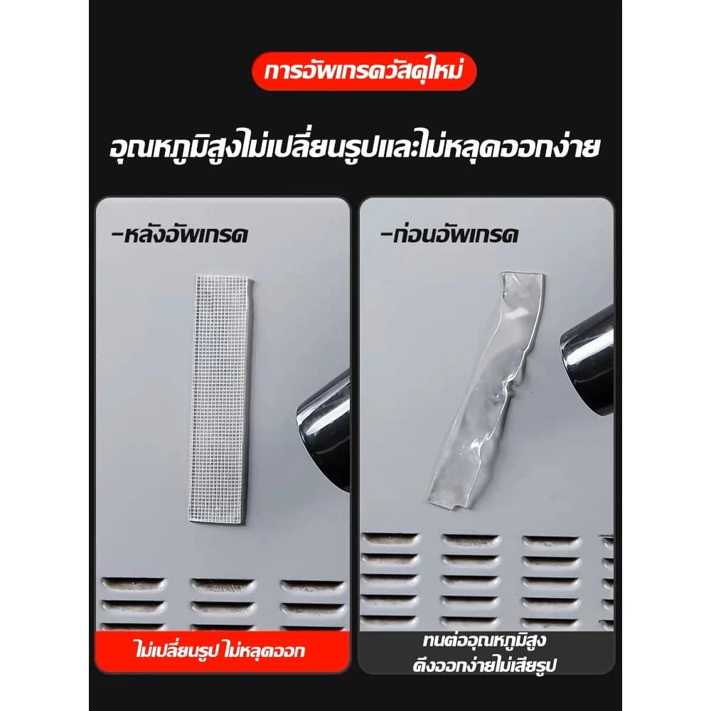 เทปนาโน 1,3,5 เมตร ขนาดกว้าง 1/2ซม กาว 2หน้า ใสสารพัดประโยชน์ เทปกาว กันน้ำ ตกแต่ง รูปที่ 3