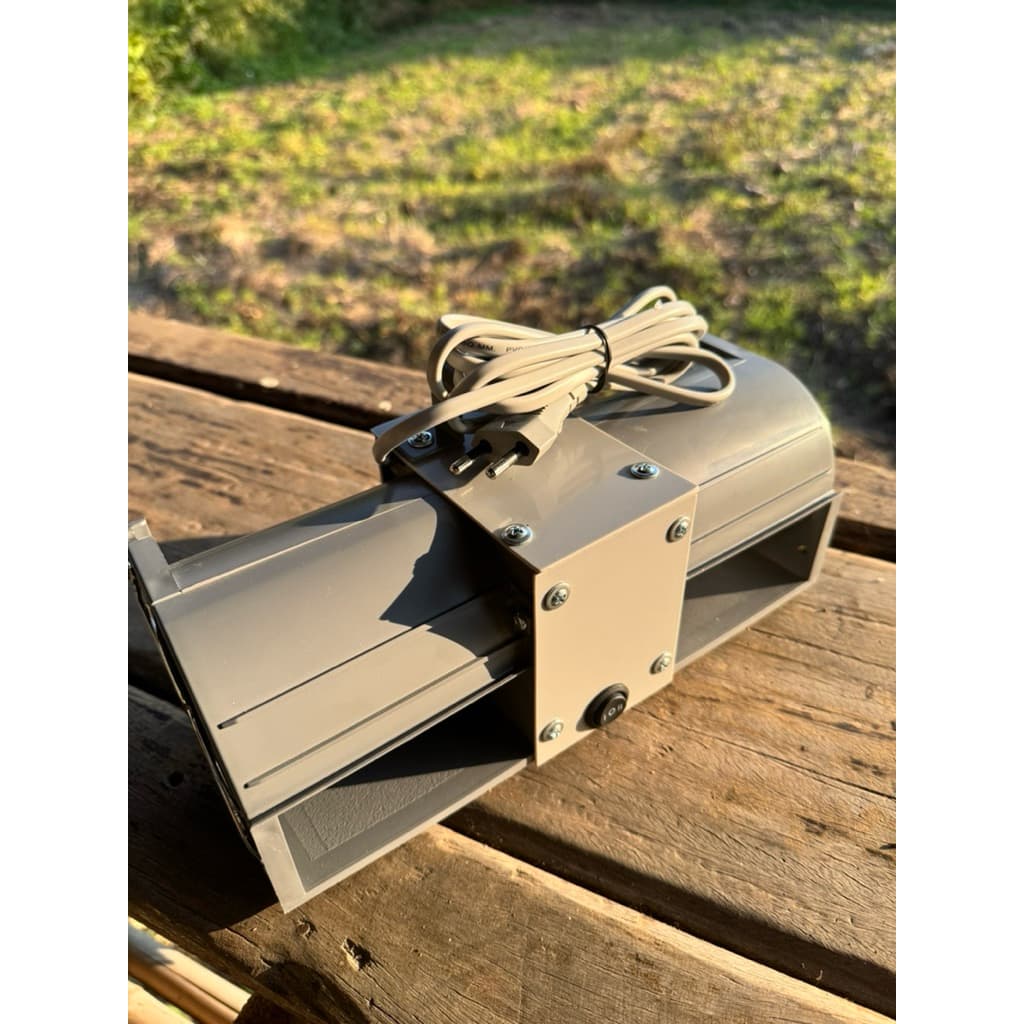 พัดลมโบลเวอร์ รุ่นมินิ2ช่อง 220v พัดลมพกพา พัดลมเล็ก ลมแรงมากๆมีสวิตเปิดปิดปรับความแรง2ระดับ ใช้ไฟบ้าน รูปที่ 7