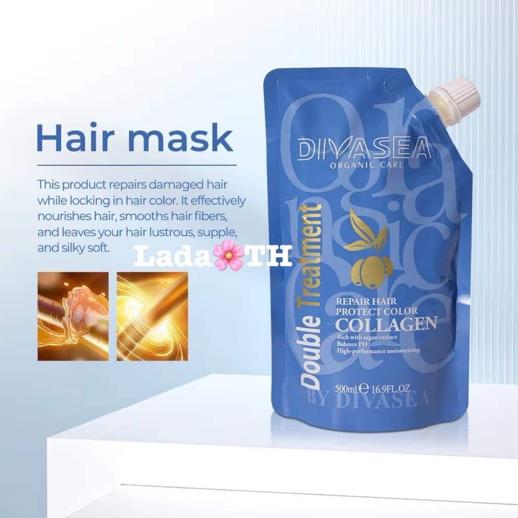 Divaseaทรีทเมนท์Double Treatment 500ml แพคเกจใหม่ รูปที่ 6