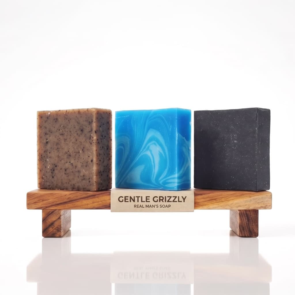 สบู่ก้อน Gentle Grizzly: The Real Man Set รูปที่ 3