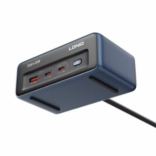 LDNIO SC1 GaN 2500W Power Socket Multi-Plug Strip ปลั๊กไฟอเนกประสงค์ รองรับการชาร์จเร็ว 45W รูปที่ 5