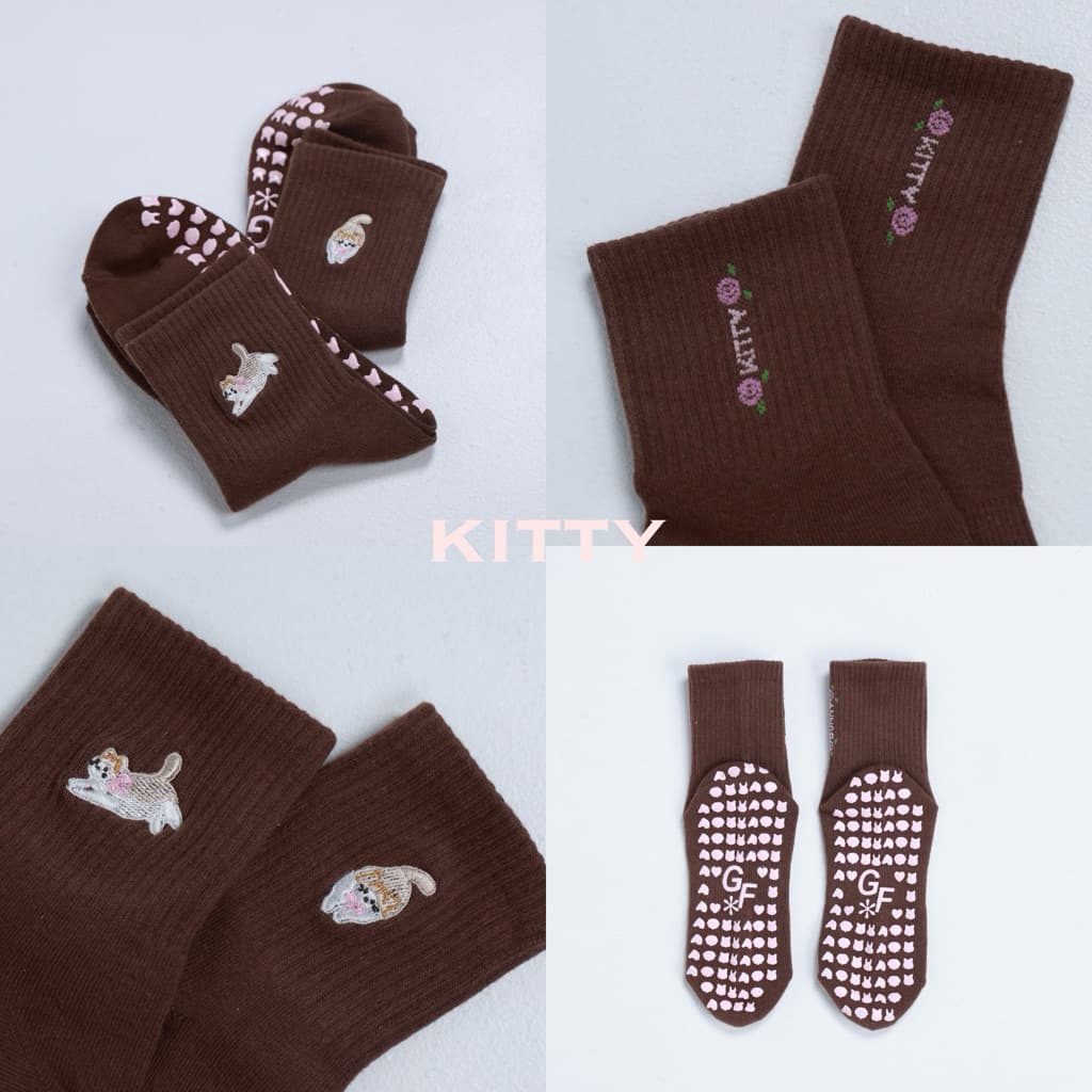 Pony club - Grip Socks ถุงเท้ากันลื่น ถุงเท้าพิลาทิส โยคะ รูปที่ 5