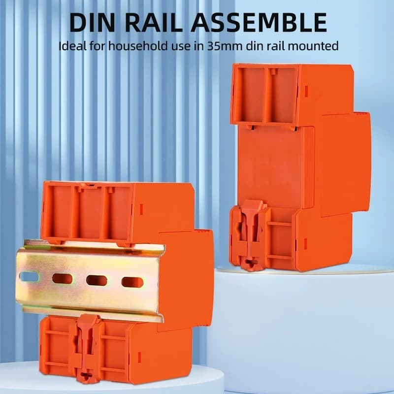 ตัวกันฟ้าผ่าโซล่าเซลล์ DC SPD 2P 1500V/1000V 40KA อุปกรณ์ป้องกันไฟกระชากสำหรับระบบโซลาร์เซลล์ รูปที่ 8