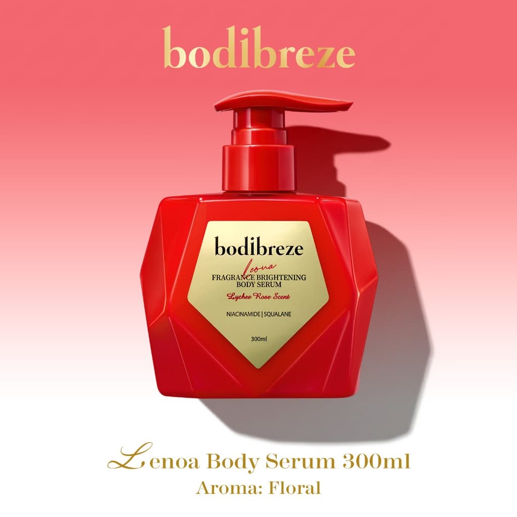 Bodibreze Fragrance Brightening Leona Body Serum 300ml |เซรั่มบอดี้ ขาวใส เนียนนุ่ม ชุ่มชื่น ดูดซึมไว ไม่เหนียวเหนอะหนะ รูปที่ 2