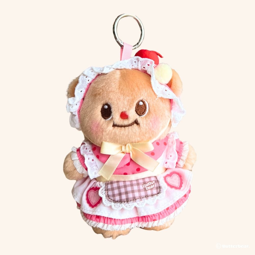 พวงกุญแจเชฟขนมหวาน Butterbear-Pendant-Cherry Pastry Chef รูปที่ 3