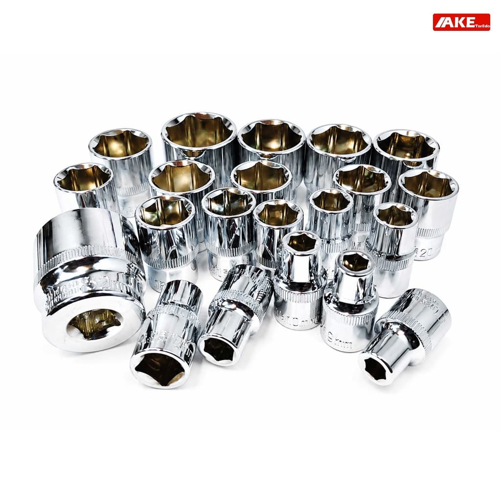 บล็อก ลูกบล็อก 6เหลี่ยม 4หุน 8-32 mm. บล็อก6เหลี่ยม บล็อกสั้น ลูกบ๊อกซ์ ลูกบล็อค แข็งแรงผ่านการชุบ ป้องกันสนิม รูปที่ 4