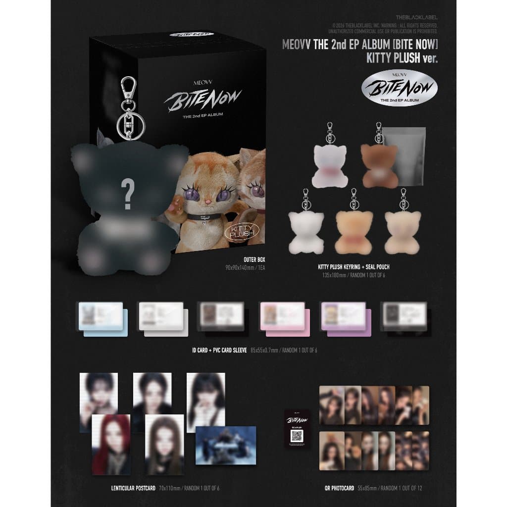 MEOVV ‍⬛ อัลบั้ม THE 2nd EP ALBUM KITTY / PHOTOBOOK / MEOVV ver. รูปที่ 4