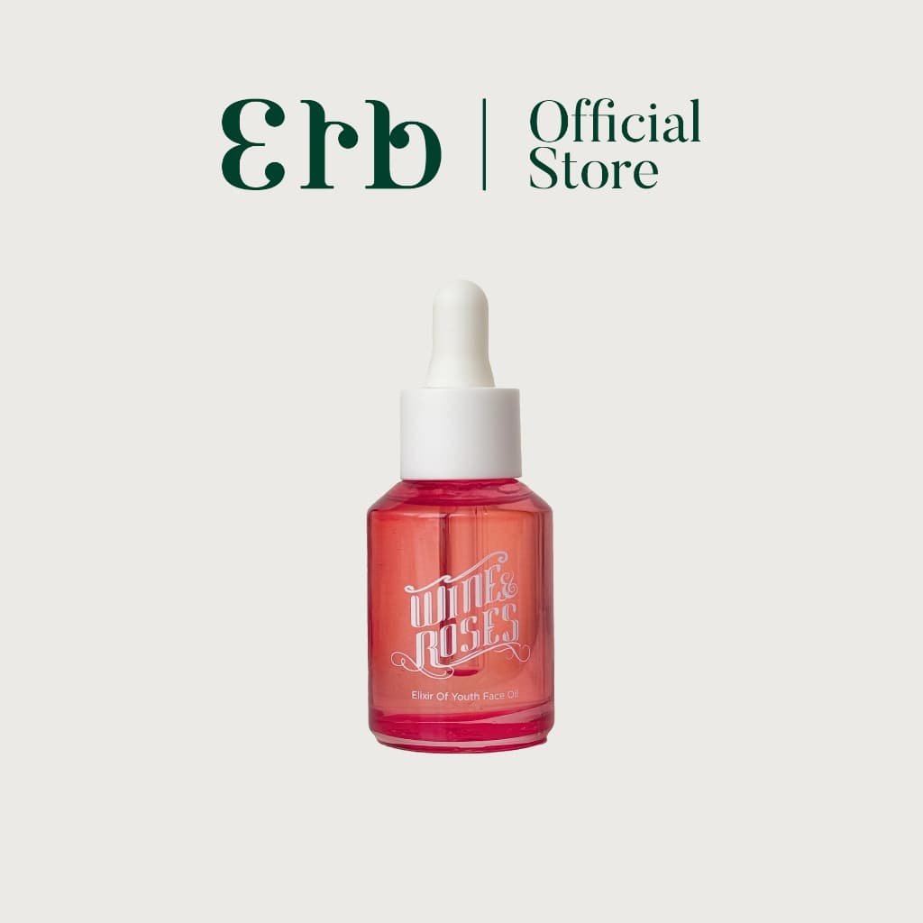 Erb Wine & Roses Elixir of Youth Face Oil 30 ml ออยล์บำรุงผิวหน้า สำหรับผิวแห้ง ลดเลือนริ้วรอย รูปที่ 2