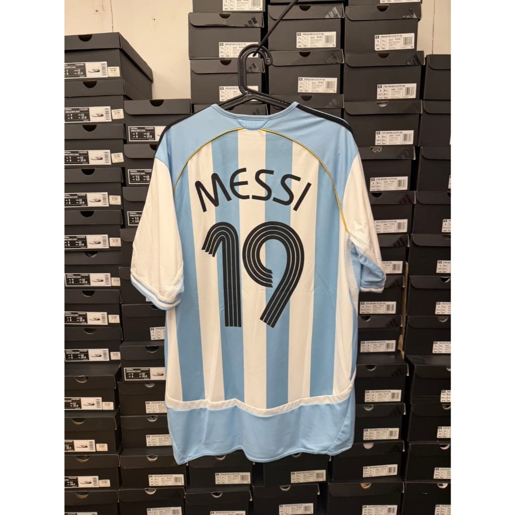 ARGENTINA 2006 HOME JERSEY สกรีนMESSI#19 รูปที่ 3