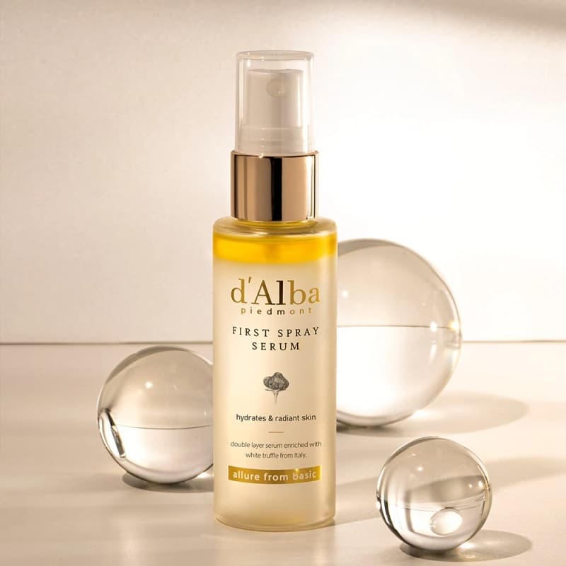 d'Alba White Truffle First Spray Serum 50ml & 100ml ดัลบา ไวท์ ทรัฟเฟิล เฟิร์สสเปรย์เซรั่ม รูปที่ 5