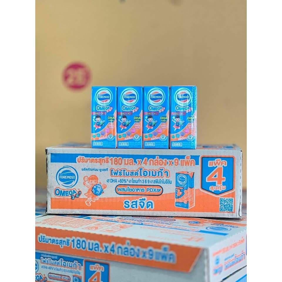 โฟร์โมสโอเมก้าUHTขนาด180มล(ยกลัง36กล่อง)