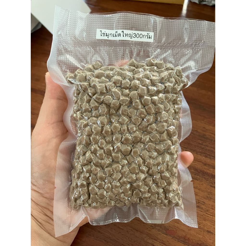 เม็ดไข่มุก ตราอีวี่ กลิ่นบราวน์ ชูการ์ แบ่งขาย 300กรัม รูปที่ 1