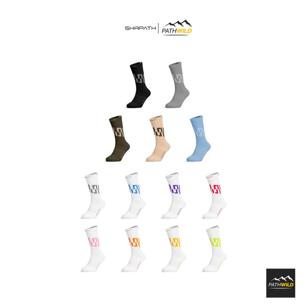 SHRPATH Running Socks SH3001 SH3002 ถุงเท้าสำหรับวิ่ง และออกกำลังกาย มีทั้งแบบข้อสั้นและข้อยาว รูปที่ 1