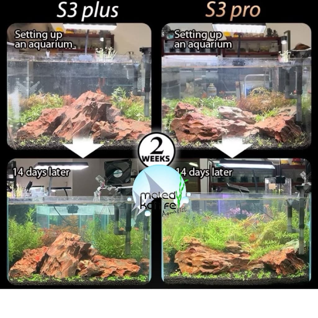 ไฟ LED หนีบ Neo Helios Flat S3 PRO PLUS + NANO 8 / 13 W natural / Algae blooming เลี้ยง ไม้น้ำ โคม เทรน รูปที่ 6