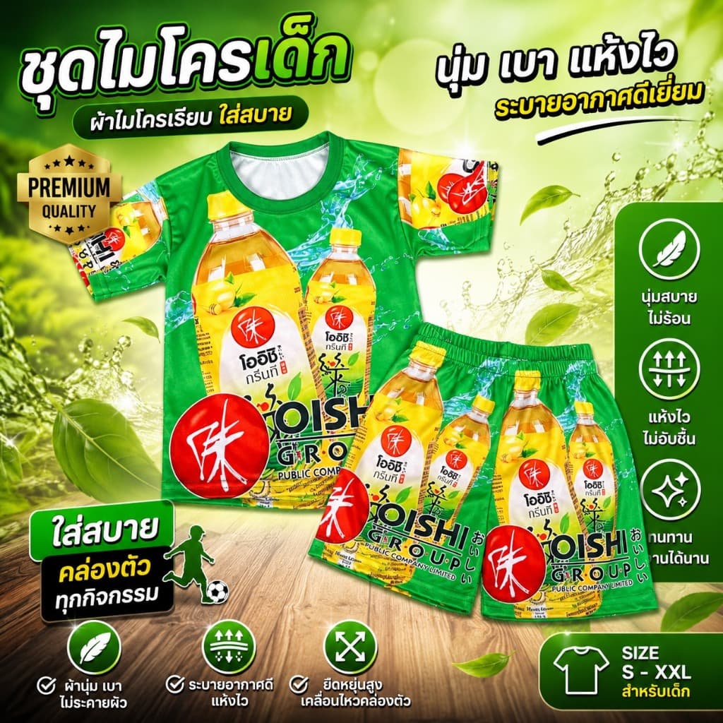 ชุดเซ็ทเด็กลายถุงขนมหน้าหลัง แขนสั้น- ขาสั้น ผ้าไมโครพรี่เมี่ยม ใส่สบายระบายอากาศได้ดี พร้อมจัดส่ง รูปที่ 2
