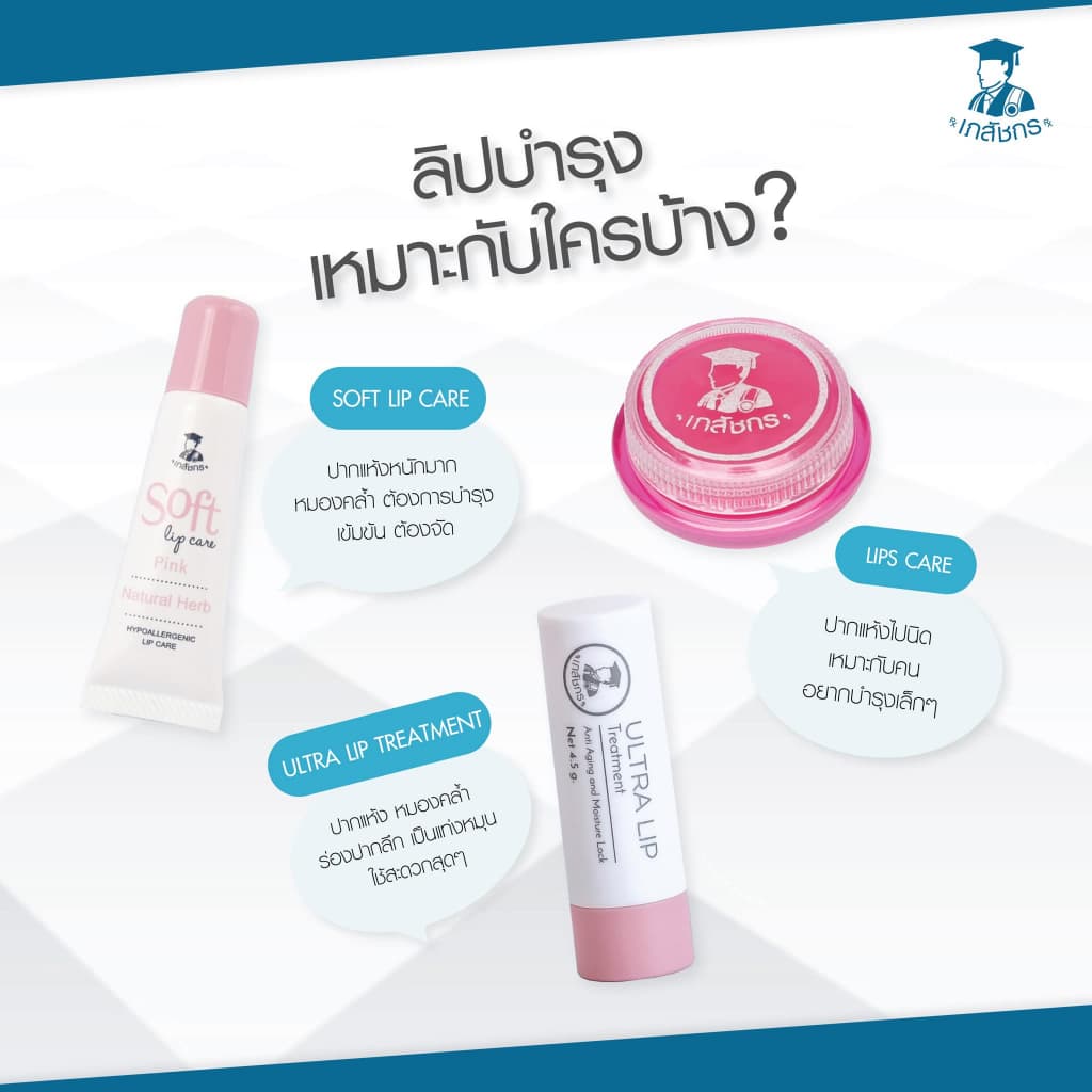 Lips Care ลิปเภสัช ลิปเภสัชกร ชมพู lip เภสัช รูปที่ 4